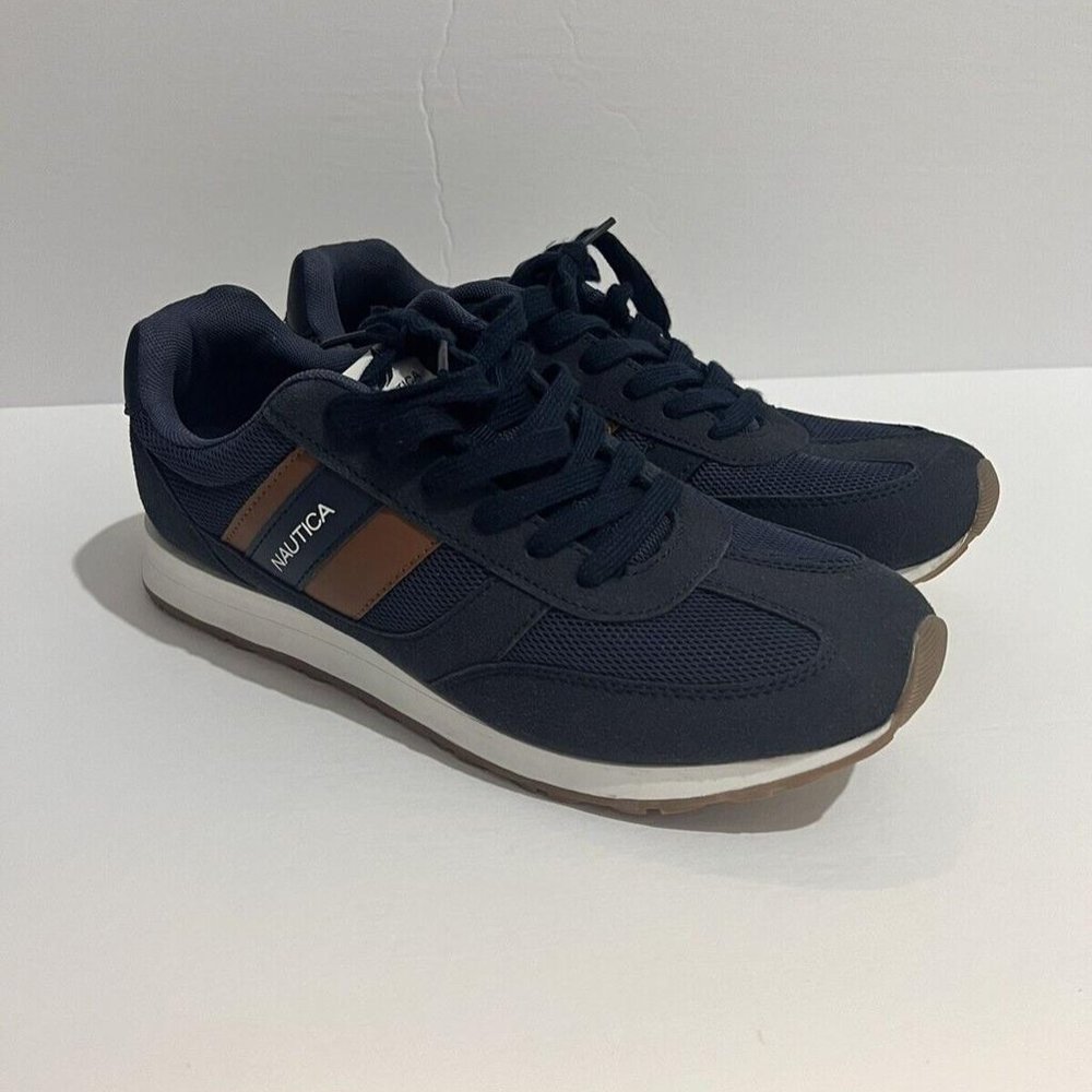Nautica Kevin Casual Jogger Sneaker Men's Size 10 Navy NEW CM0372